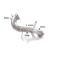 Tube suppression catalyseur en inox Mercedes GLA (H247) AMG 45S 4MATIC (310kW) 2020 - Aujourd’hui