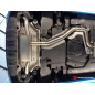 Silencieux arrière duplex en inox Mercedes Classe A(W177) A220 (140kW - 43L) 2018 - 2019