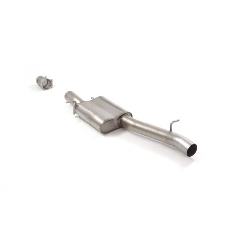 Silencieux inox intermédiaire (Front Muffler) - VW Golf 7 et 7.5