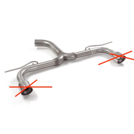 Ragazzon Tubo centrale non silenziato Gr.N inox Volkswagen GOLF 5 2.0 GTI FSI Ragazzon 