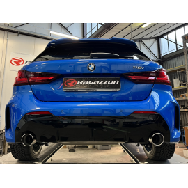 Pot d'échappement arrière Duplex avec valve électrique Bmw Série1 F40 118i (100kW) 11/2020 - Aujourd'hui