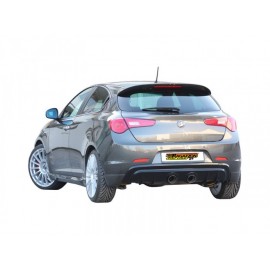 Silencioso trasero en acero inox Ragazzon Alfa romeo GIULIETTA(940) 1750TB (172,5KW) 2010 - 2014