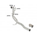 Tube suppression catalyseur + suppression FAP Audi A3 1.9TDI DPF (77KW) - 2.0TDI DPF (103KW) 06/2005 - 06/2008