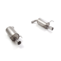 Posteriore inox sdoppiato Alfa Romeo 159 2.4JTDm 20V (147/154kW) + Sportwagon 09/2005-2011