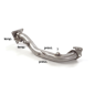 tube suppression filtre à particules Subaru 2.0D (108kW) 2012 - 2019