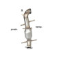 Catalyseur + tube remplacement FAP Alfa Romeo GIULIETTA(940) 1.6JTDM2 (77KW) 2010 - 2015