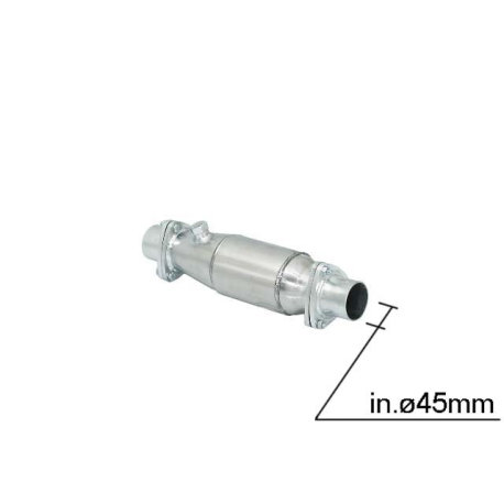 Catalyseur sport FIA CSAI 100cpsi Ø45mm Universal