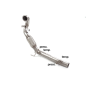 Tube suppression filtre à particules Volkswagen Golf Mk7.5 2.0TSI GTi TCR (213kW) 76mm 2019 - 2020