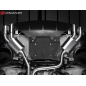 Silencieux arrière duplex en inox Porsche Macan S 3.0TDi (190kW) 2014 - 2018