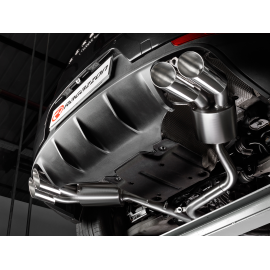 Silencieux arrière duplex en inox Porsche Macan S 3.0TDi (190kW) 2014 - 2018
