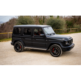 Silencieux arrière duplex en inox Mercedes Classe G (W463) 2018 G63 AMG 4.0 V8 (430kW) 07/2020 - Aujourd'hui
