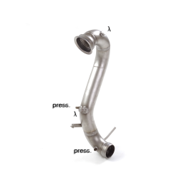 Tube suppression catalyseur Mercedes Classe A (W176) AMG A45 4MATIC (265kW) 2013 - 2015