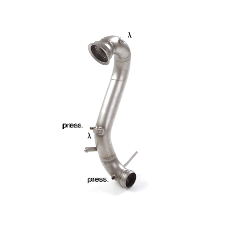 Tube suppression catalyseur Mercedes Classe A (W176) AMG A45 4MATIC (265kW) 2013 - 2015