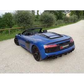Silencieux arrière en inox Audi R8 (typ 4S) 2015 5.2FSI V10 Performance (456kW) 2019 - Aujourd'hui