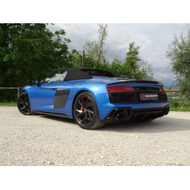 Silencieux arrière en inox Audi R8 (typ 4S) 2015 5.2FSI V10 Performance (456kW) 2019 - Aujourd'hui