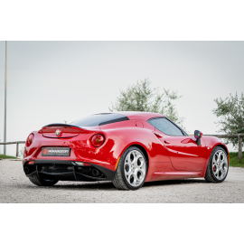 Silencieux d’échappement arrière duplex Inox Alfa Romeo 4C 1750TB (177kW) 2013 - 2020