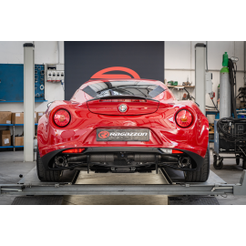 Silencieux d’échappement arrière duplex Inox Alfa Romeo 4C 1750TB (177kW) 2013 - 2020