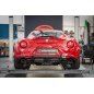 Silencieux d’échappement arrière duplex Inox Alfa Romeo 4C 1750TB (177kW) 2013 - 2020