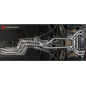 Tube suppression filtres OPF / GPF +Tube intermédiaire en inox BMW M2 F87 Coupé CS 3.0 (331kW) 2020 - Aujourd’hui