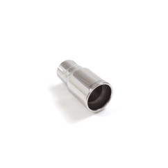 Embout d’échappement rond 80mm diamètre intérieur 50,5 mm