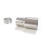 Embout d’échappement rond 80mm diamètre intérieur 50,5 mm