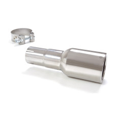 Sortie D’échappement Ronde 80mm Diamètre Intérieur 50,5mm RO.80