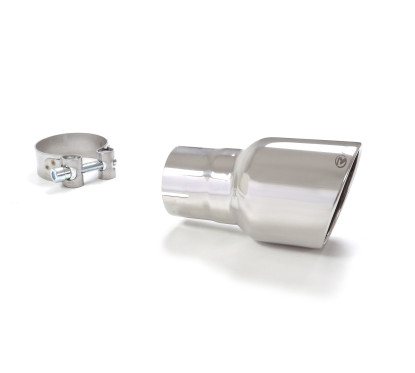 Sortie d’échappement ronde Sport Line 90 mm diamètre intérieur 60,5 mm