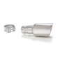 Sortie d’échappement ronde 90 mm diamètre intérieur 50,5 mm RO.90