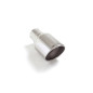 Embout d’échappement rond 102 mm diamètre intérieur du tube d'entrée 50,5 mm
