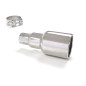 Embout d’échappement rond 102 mm diamètre intérieur 50,5 mm RO.102