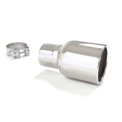 Embout d’échappement rond 114 mm diamètre intérieur 60,5 mm