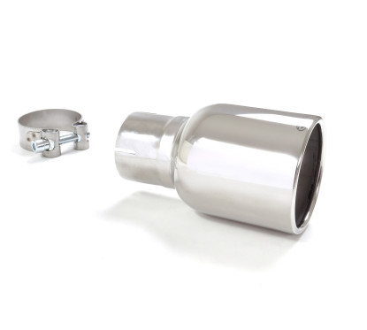 Embout d’échappement rond 114 mm diamètre intérieur 60,5 mm