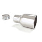 Embout d’échappement rond 114 mm diamètre intérieur 60,5 mm