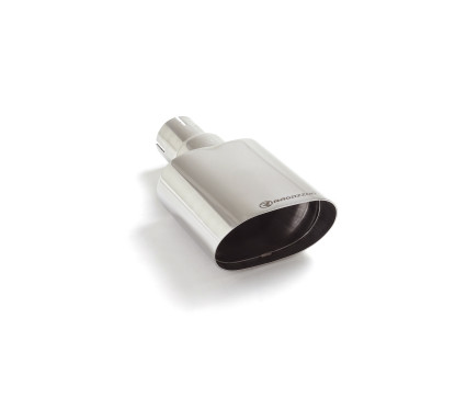 Sortie d’échappement ovale 128X80 mm diamètre intérieur 50,5 mm