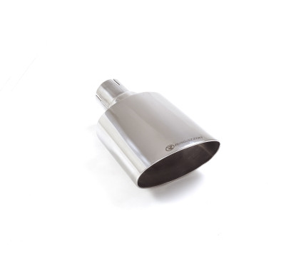 Sortie d’échappement ovale 135x90 mm diamètre intérieur 50,5 mm