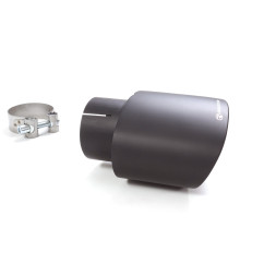 Sortie d’échappement ovale sport line 156x105 mm diamètre intérieur 80,5 mm