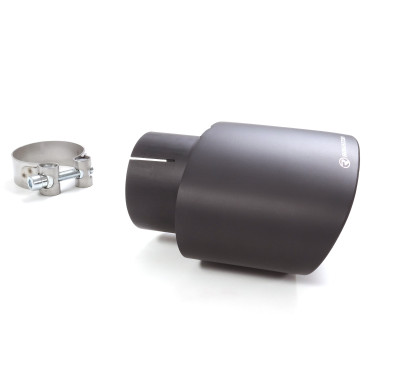 Sortie d’échappement ovale sport line 156x105 mm diamètre intérieur 80,5 mm