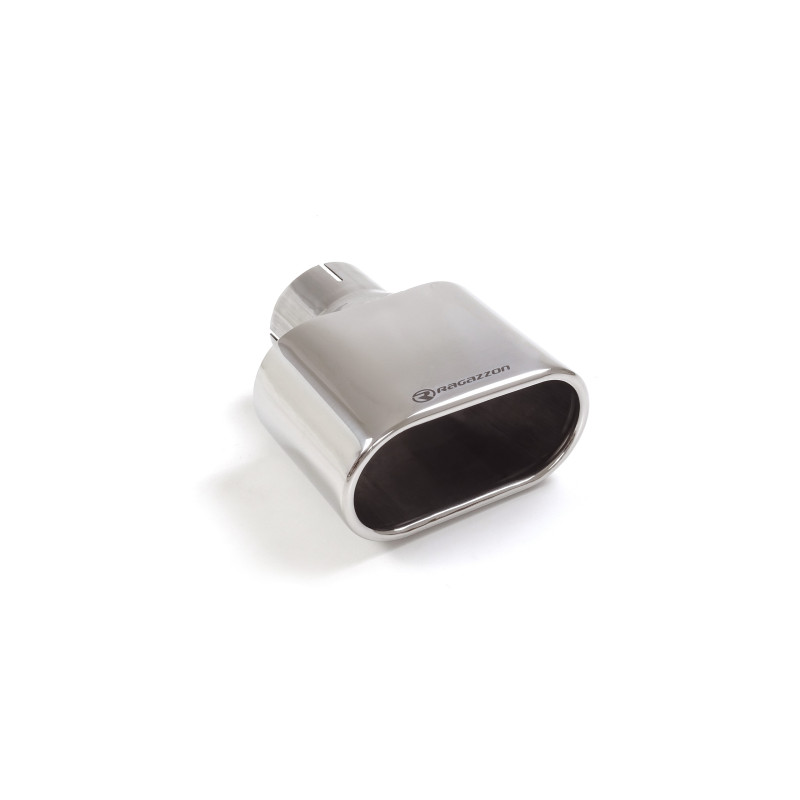 Sortie d’échappement ovale 157x80 mm diamètre intérieur 70,5 mm