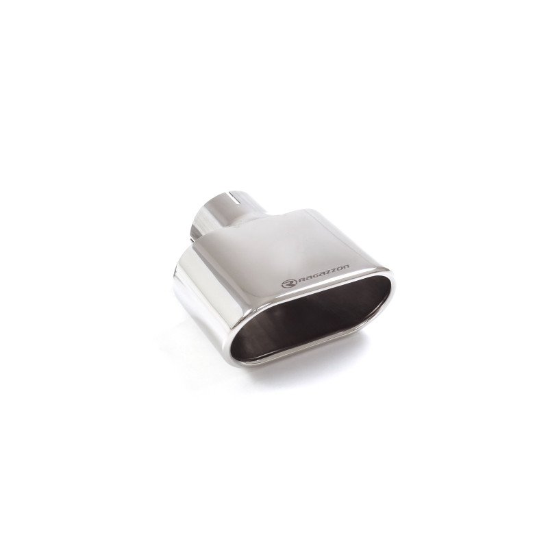 Sortie d’échappement ovale sport line 157x80 mm diamètre intérieur 70,5 mm