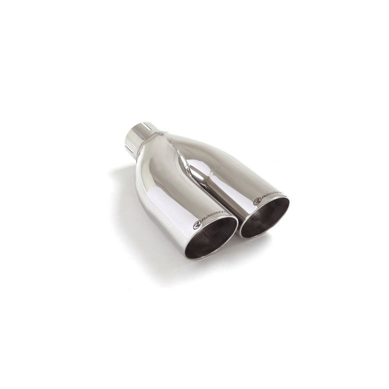 Sortie d’échappement ronde sport line 2x70 mm diamètre intérieur 50,5 mm