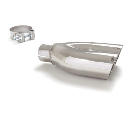 Sortie d’échappement ronde sport line 2x70 mm diamètre intérieur 50,5 mm