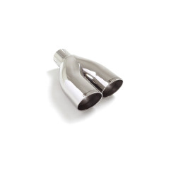 Sortie d’échappement de droite sport line ronde 2X70 mm diamètre intérieur 50,5 mm