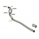 Catalyseur Groupe N + tube suppression FAP en inox Audi A3 QUATTRO 2.0TDI (103 /125KW) 2006 - 08/2012