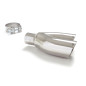 Sortie d’échappement de droite sport line ronde 2X70 mm diamètre intérieur 50,5 mm