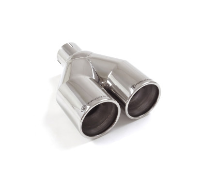 Sortie d’échappement ronde 2X90 mm diamètre intérieur 60,5 mm