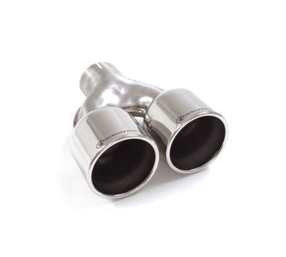 Sortie d’échappement ronde 2X102 mm diamètre intérieur 70,5 mm