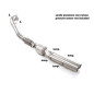 Tube suppression catalyseur Inox Audi / RS3 (typ 8Y - GY) Sportback 2.5TFSI Quattro (294kW) 2021- Aujourd'hui