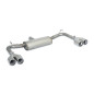 Échappement duplex Alfa Romeo GIULIETTA(940) 2.0JTDM2 (103/125KW) 2010 - 2013 Ragazzon