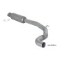 Tramo intermedio con silencioso en acero inox Alfa Romeo MiTo(955) 1.4 TB (99kW / 103kW) Multiair ø70mm 2009 - 07/2018
