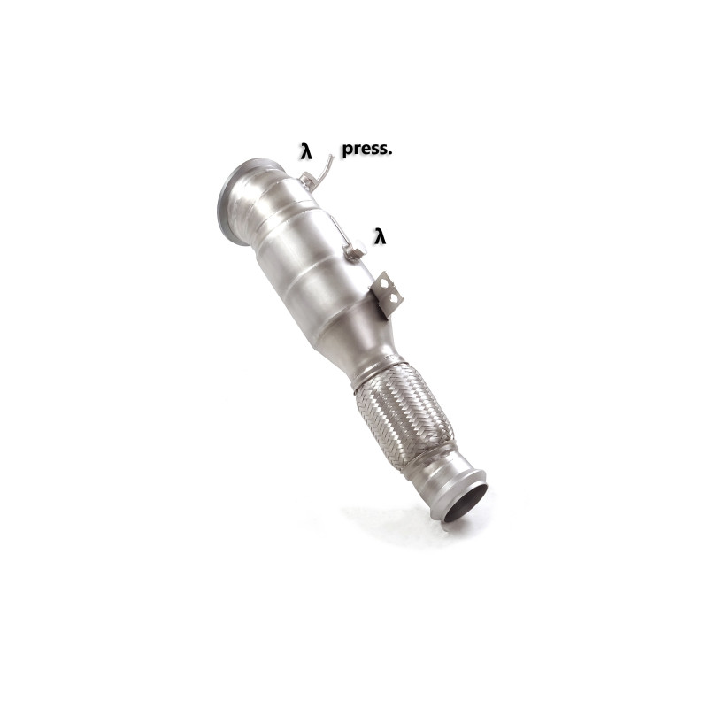 Catalyseur sport 200cpsi en inox BMW Serie3 G21(Touring) M340i XDrive (275kW) 2019 - Aujourd’hui Catalyseur sport 200cpsi en inox BMW Serie3 G21(Touring) M340i XDrive (275kW) 2019 - Aujourd’hui